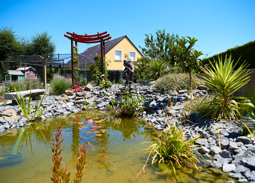 Au Cœur des Jardins : création aquatique